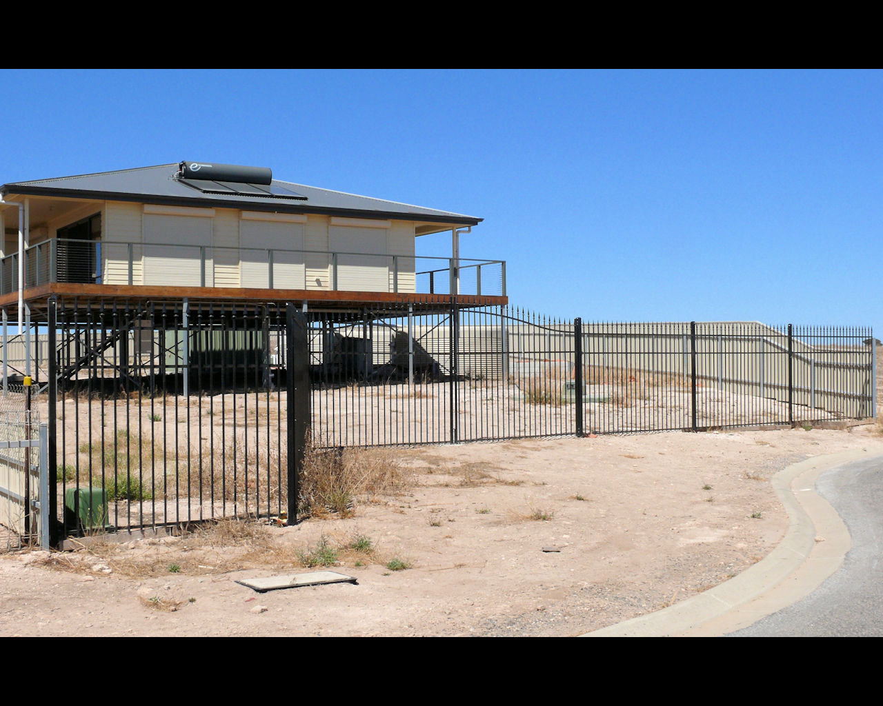 Tubular Security Fence